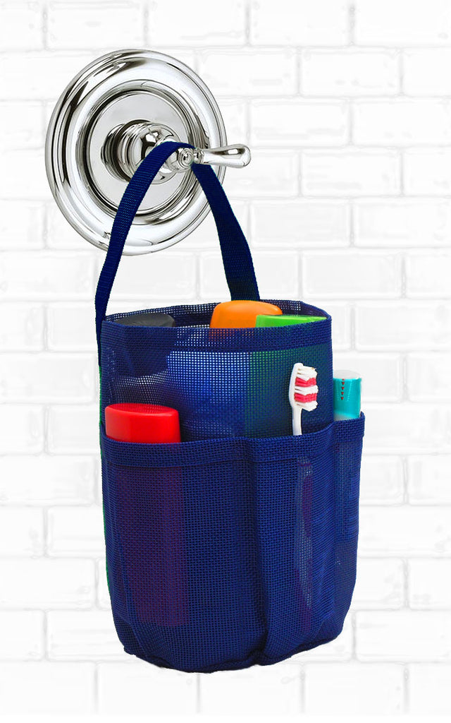 Mesh Shower Bag * Dark Blue