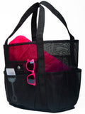 Black Whale Bag with Black Straps