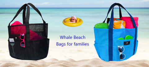 2 Black Whale Bags * 1 Sky Blue Whale Bag * Save 30% off at checkout