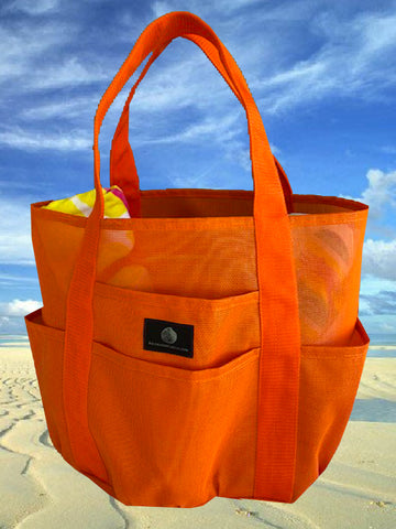 Orange Whale Bag w Orange straps