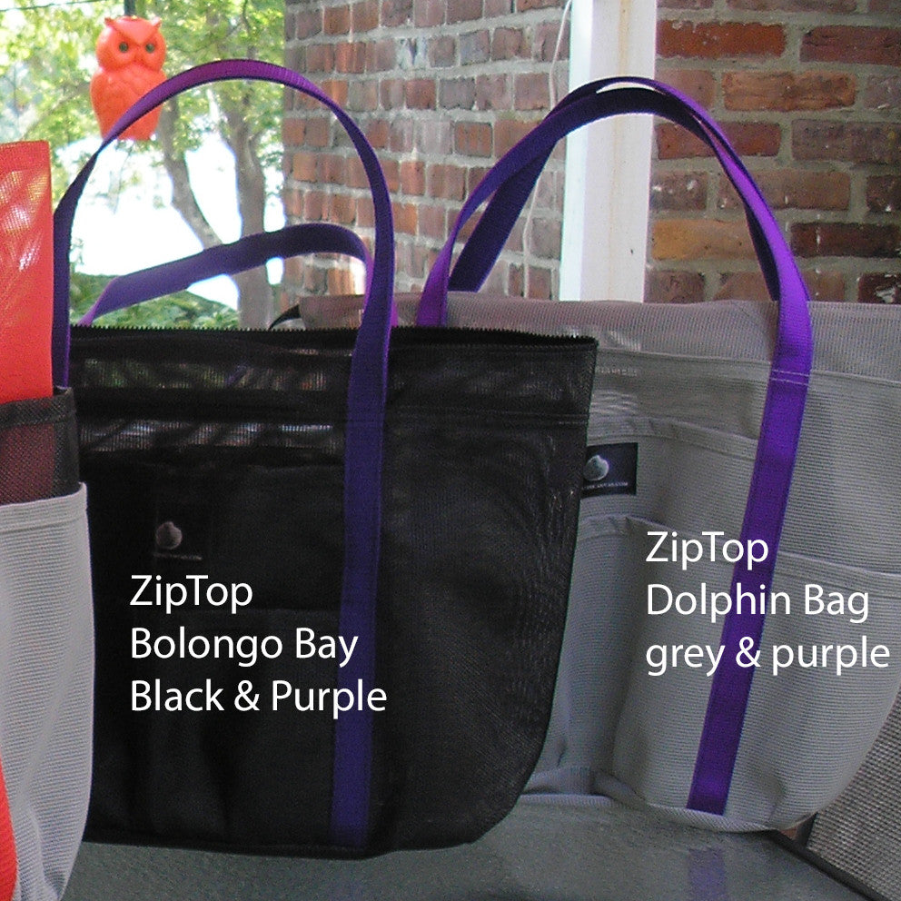 Medium Size ZipTop Shower Bag * Black * 30% off at checkout – Saltwater  Canvas® LLC